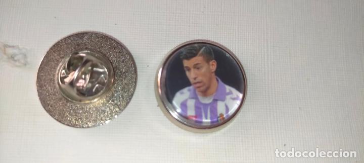 Sammlung von Pins: PIN REDONDO METAL - FUTBOL EQUIPO COMPONENTE JUGADOR f&uacute;tbol CLUB valladolid