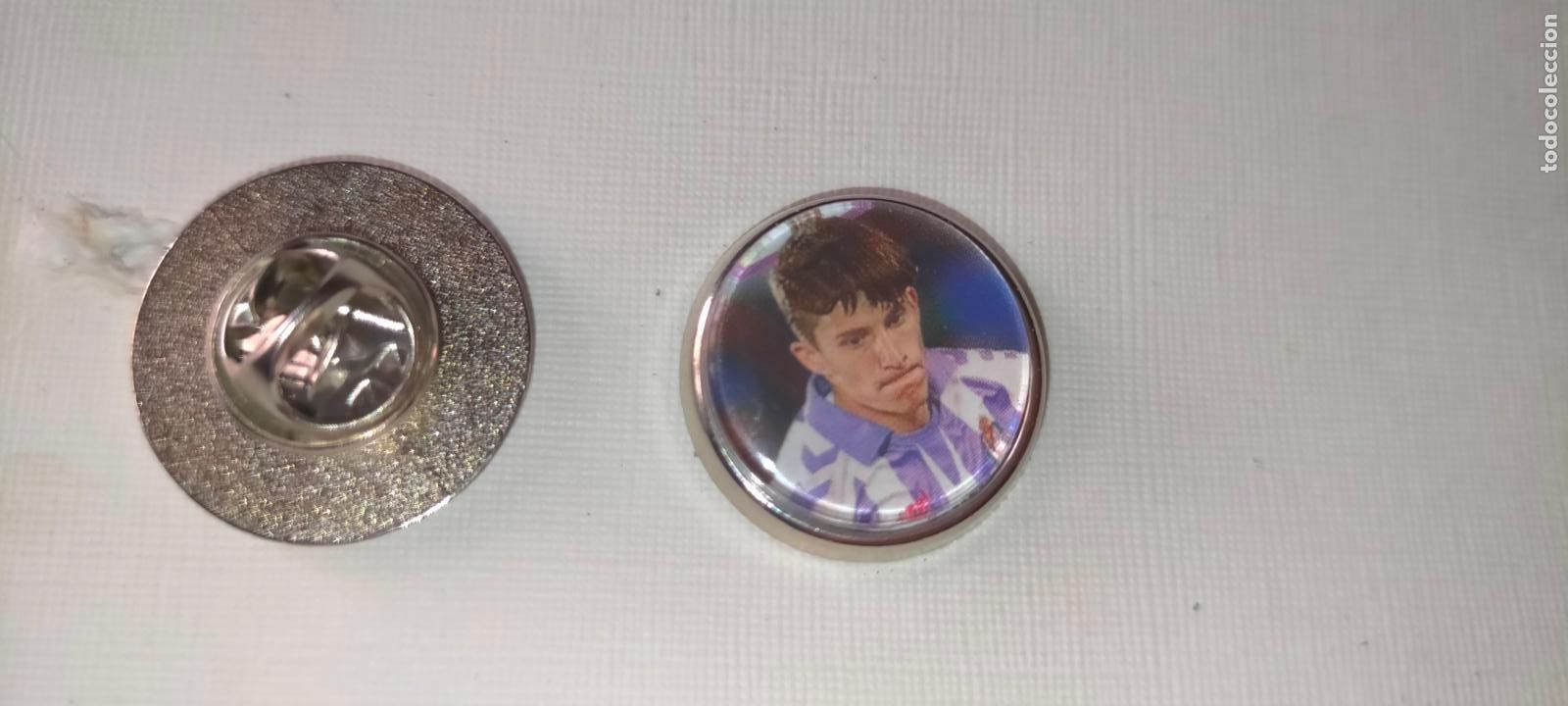 Pins e Spille di collezione: PIN REDONDO METAL - FUTBOL EQUIPO COMPONENTE JUGADOR f&uacute;tbol CLUB valladolid