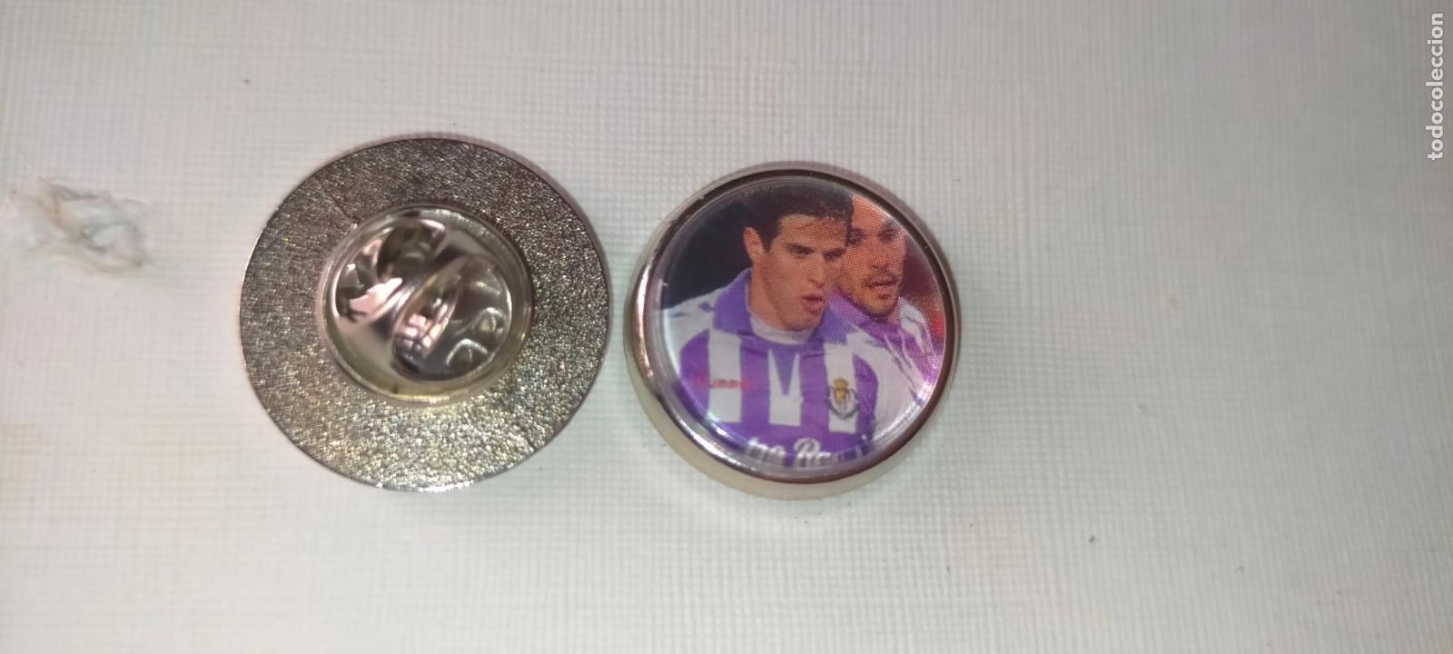 Sammlung von Pins: PIN REDONDO METAL - FUTBOL EQUIPO COMPONENTE JUGADOR f&uacute;tbol CLUB valladolid
