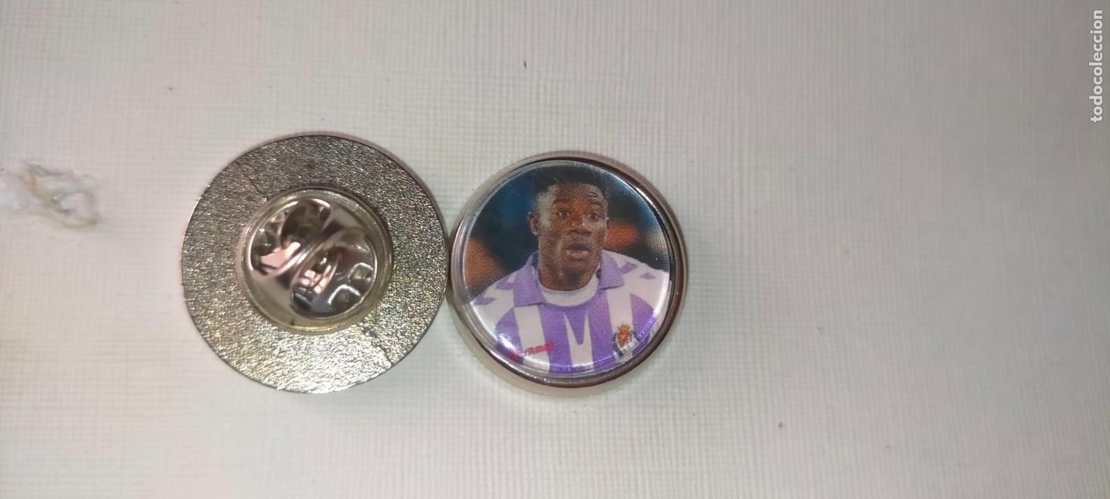 Pins de cole&ccedil;&atilde;o: PIN REDONDO METAL - FUTBOL EQUIPO COMPONENTE JUGADOR f&uacute;tbol CLUB valladolid