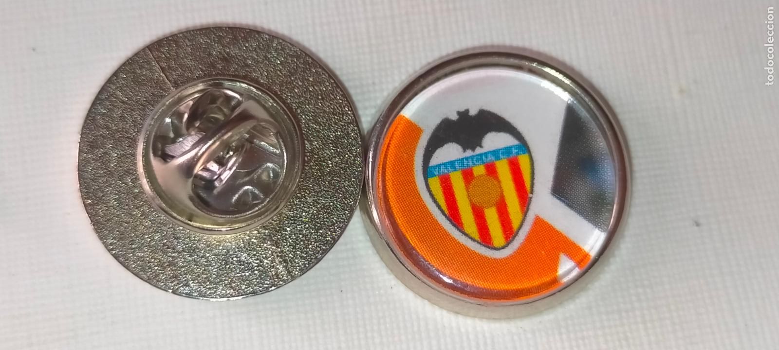 Sammlung von Pins: PIN REDONDO METAL - FUTBOL EQUIPO COMPONENTE JUGADOR f&uacute;tbol CLUB valencia