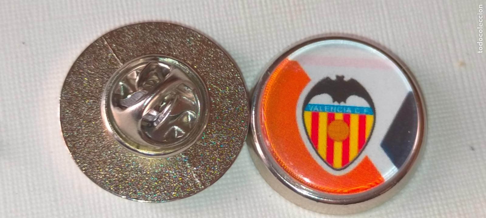 Sammlung von Pins: PIN REDONDO METAL - FUTBOL EQUIPO COMPONENTE JUGADOR f&uacute;tbol CLUB valencia