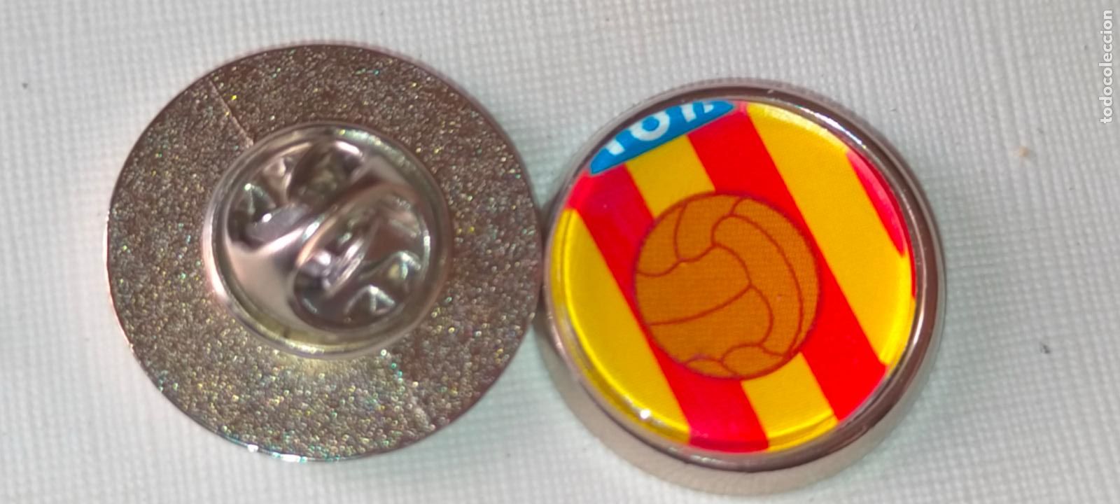 Sammlung von Pins: PIN REDONDO METAL - FUTBOL EQUIPO COMPONENTE JUGADOR f&uacute;tbol CLUB valencia