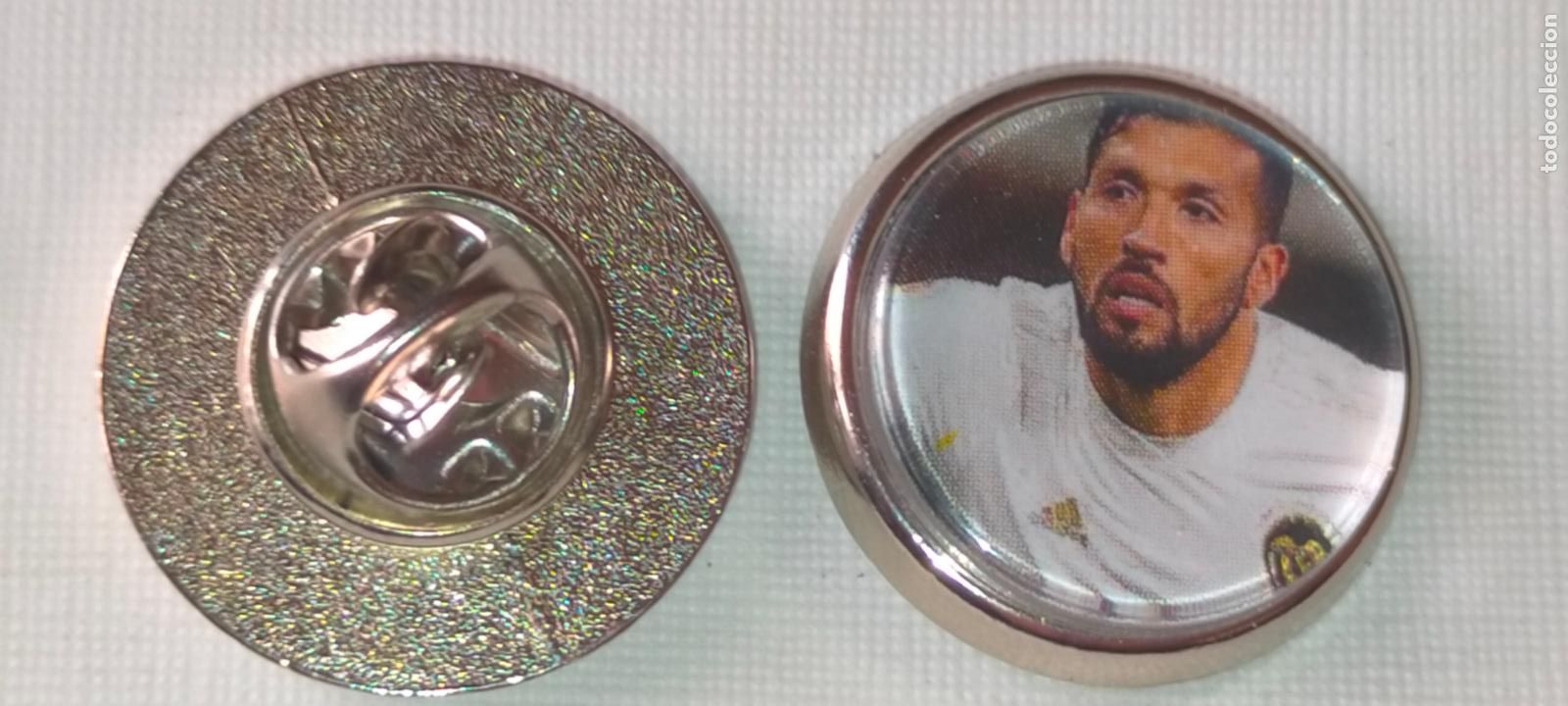 Sammlung von Pins: PIN REDONDO METAL - FUTBOL EQUIPO COMPONENTE JUGADOR f&uacute;tbol CLUB valencia