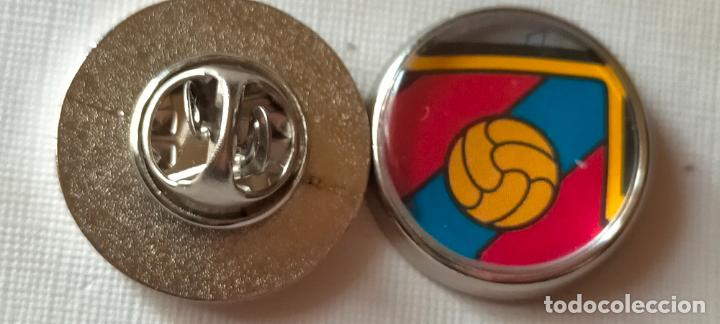 Pins de colecci&oacute;n: PIN REDONDO METAL - FUTBOL EQUIPO COMPONENTE JUGADOR f&uacute;tbol CLUB LEVANTE UNION DEPORTIVA escudo