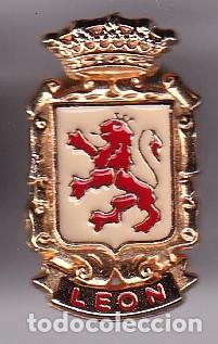 Sammlung von Pins: PIN ESCUDO HERALDICO MUNICIPIOS ESPA&Ntilde;A - LEON
