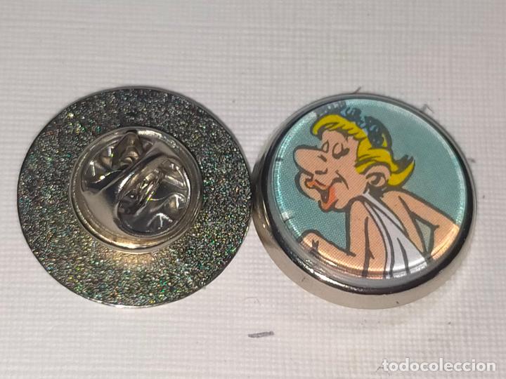 Pins de colecci&oacute;n: PIN REDONDO METAL - dibujos animados c&oacute;mic Ast&eacute;rix y Ob&eacute;lix