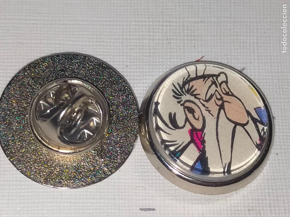 Pins de colecci&oacute;n: PIN REDONDO METAL - dibujos animados c&oacute;mic Ast&eacute;rix y Ob&eacute;lix