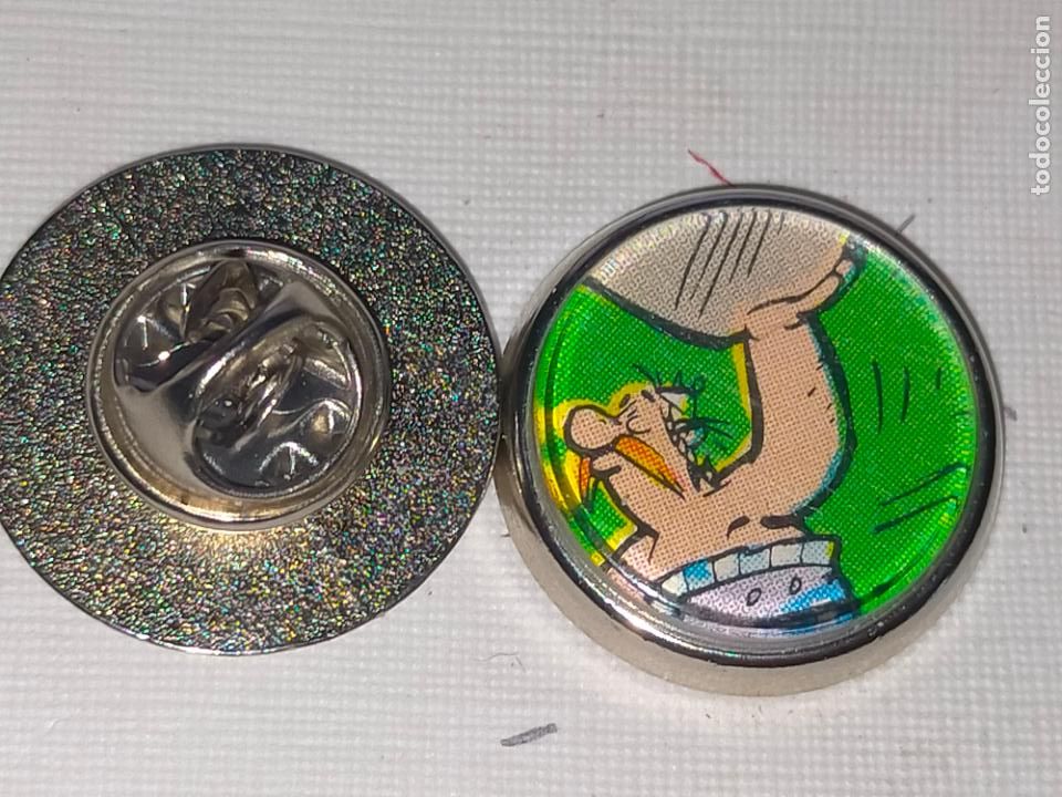 Pins de colecci&oacute;n: PIN REDONDO METAL - dibujos animados c&oacute;mic Ast&eacute;rix y Ob&eacute;lix