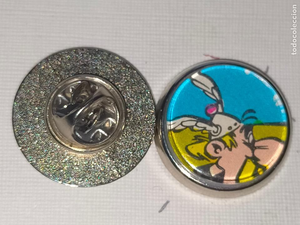 Pins de cole&ccedil;&atilde;o: PIN REDONDO METAL - dibujos animados c&oacute;mic Ast&eacute;rix y Ob&eacute;lix