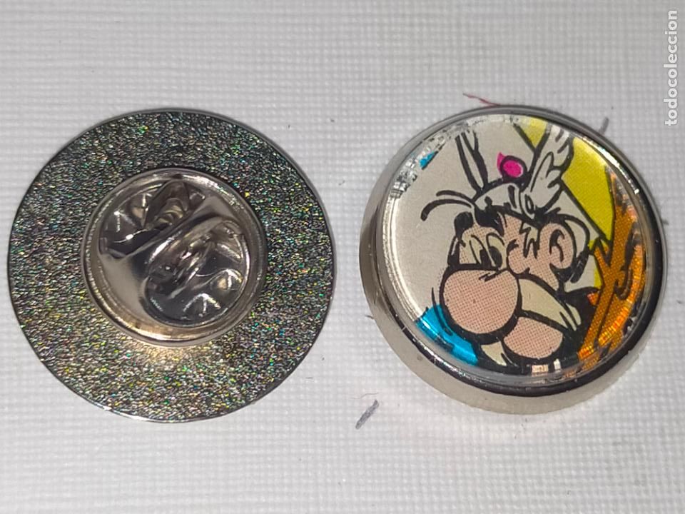 Pins de cole&ccedil;&atilde;o: PIN REDONDO METAL - dibujos animados c&oacute;mic Ast&eacute;rix y Ob&eacute;lix