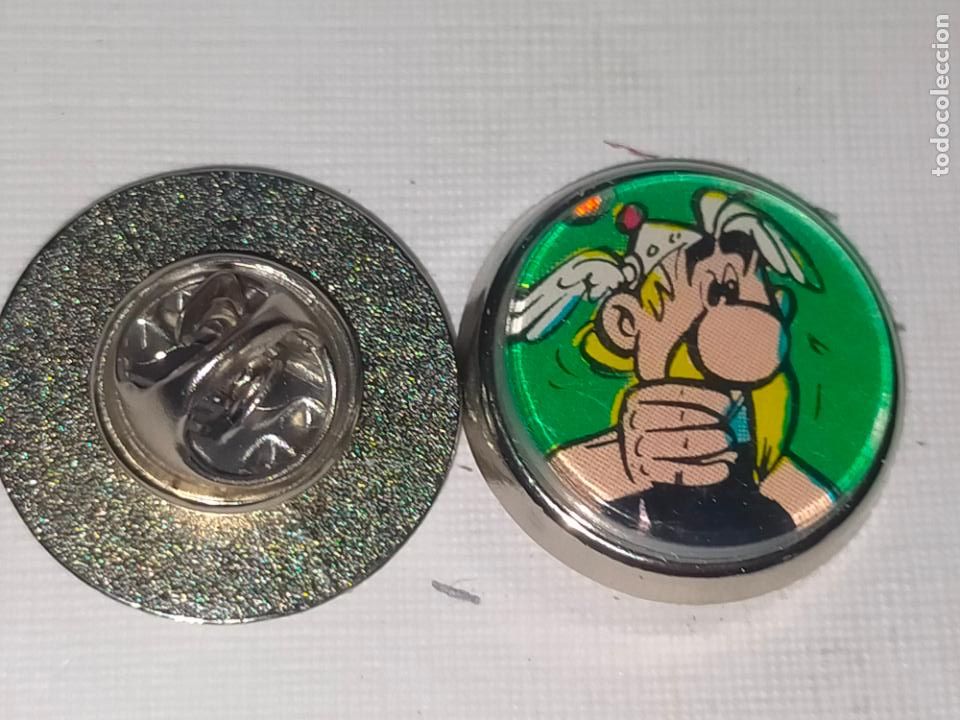 Pins de cole&ccedil;&atilde;o: PIN REDONDO METAL - dibujos animados c&oacute;mic Ast&eacute;rix y Ob&eacute;lix