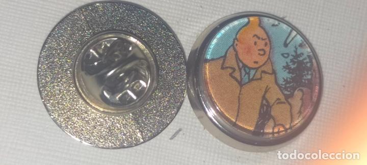 Pins de cole&ccedil;&atilde;o: PIN REDONDO METAL - dibujos animados c&oacute;mic las aventuras de Tint&iacute;n y mil&uacute;