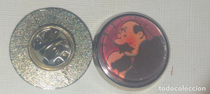 Pins de colecci&oacute;n: PIN REDONDO METAL - dibujos animados c&oacute;mic las aventuras de Tint&iacute;n y mil&uacute;