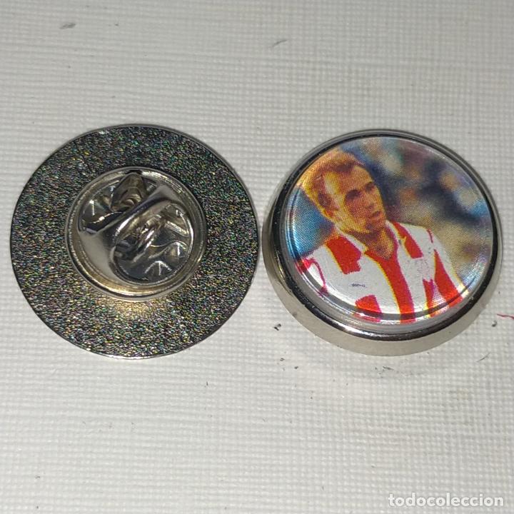 Collection pins: PIN REDONDO METAL - FUTBOL EQUIPO COMPONENTE JUGADOR f&uacute;tbol CLUB atletico de madrid