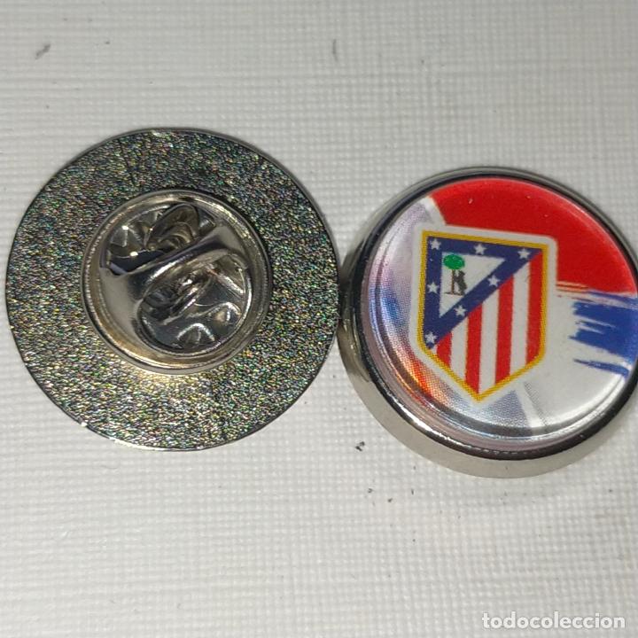 Pins de colecci&oacute;n: PIN REDONDO METAL - FUTBOL EQUIPO COMPONENTE JUGADOR f&uacute;tbol CLUB atletico de madrid