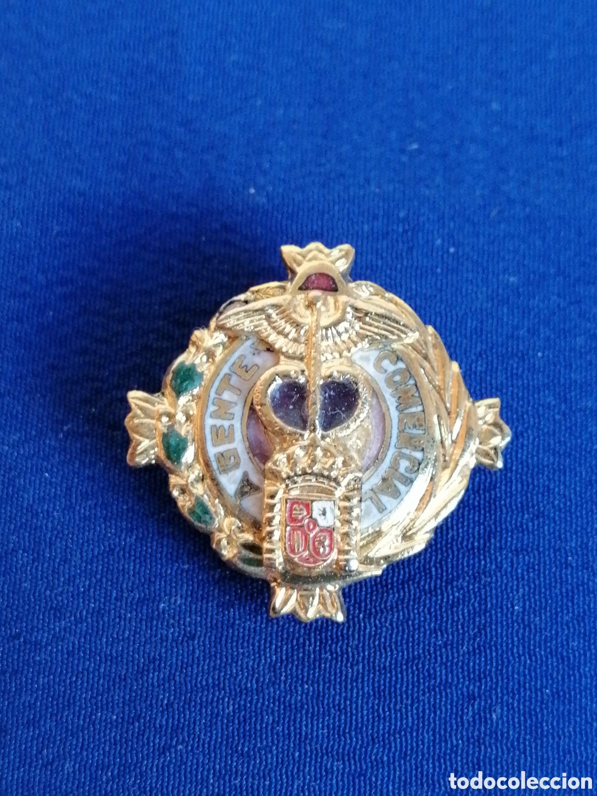Pins de colecci&oacute;n: AGENTE COMERCIAL INSIGNA DE OJAL - Foto 1