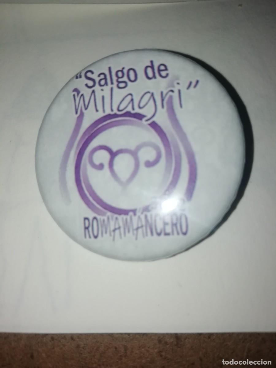 Pins de colecci&oacute;n: Carnaval de C&aacute;diz chapa romancero salgo de milagri