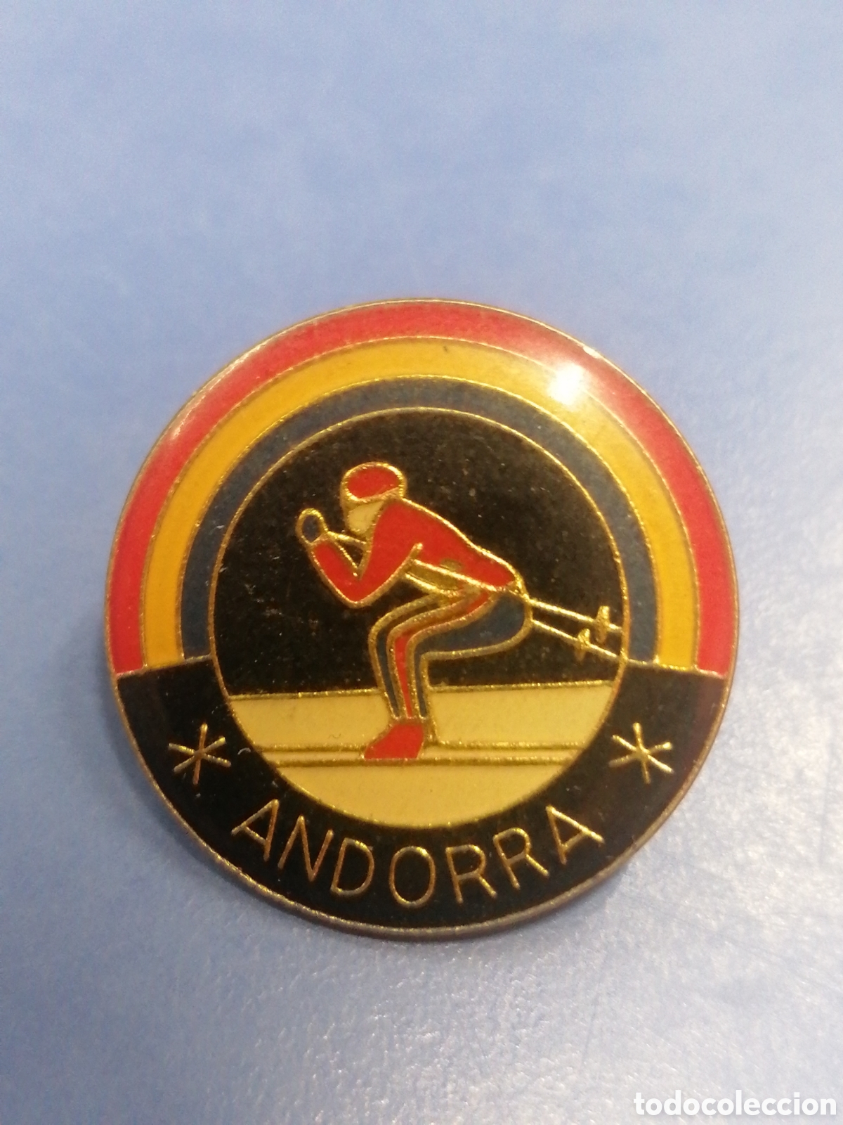 Pins de colecci&oacute;n: Pin esqu&iacute; Andorra - Foto 1