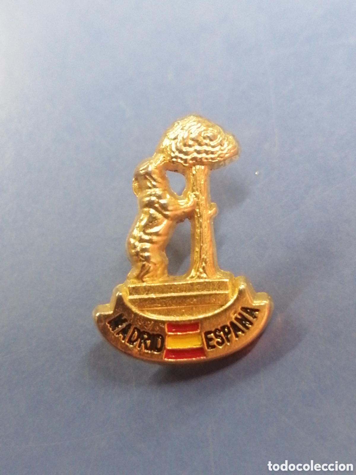 Pins e Spille di collezione: Pin escudo de Madrid Espa&ntilde;a oso y madro&ntilde;o