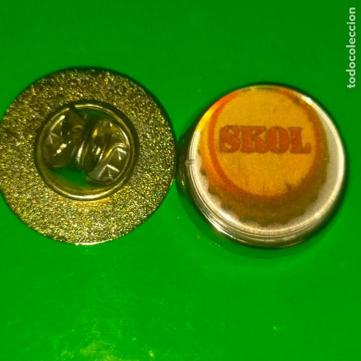 Pin's de collection: pin redondo metal - CERVEZAS DEL MUNDO - BEBIDAS Y CERVEZAS ESPA&Ntilde;OLA O INTERNACIONAL . VER FOTO