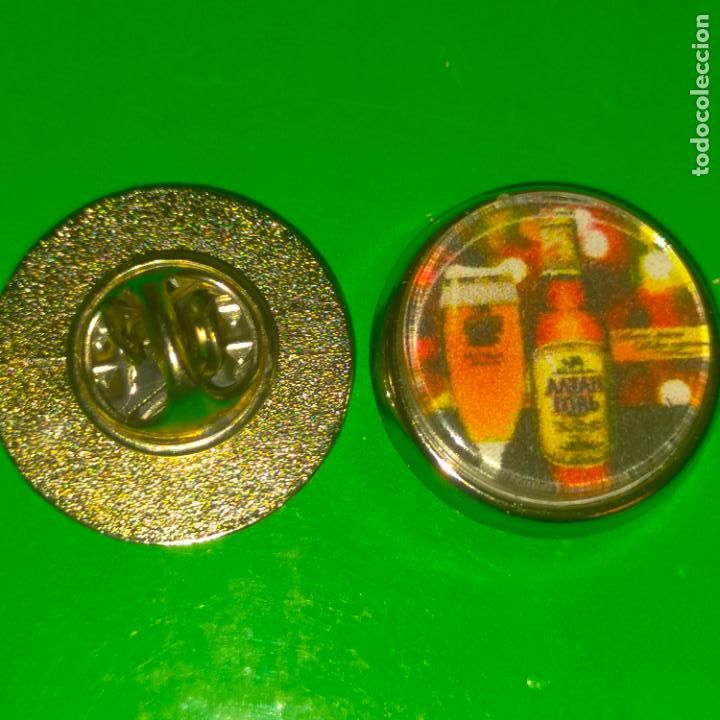 Pin's de collection: pin redondo metal - CERVEZAS DEL MUNDO - BEBIDAS Y CERVEZAS ESPA&Ntilde;OLA O INTERNACIONAL . VER FOTO