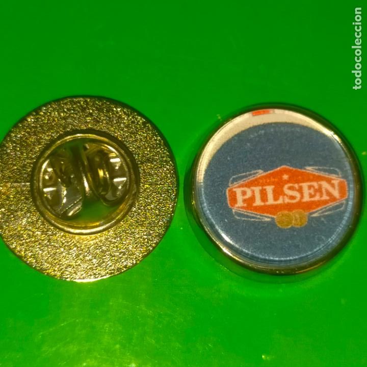 Pin's de collection: pin redondo metal - CERVEZAS DEL MUNDO - BEBIDAS Y CERVEZAS ESPA&Ntilde;OLA O INTERNACIONAL . VER FOTO