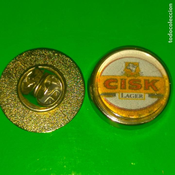 Pins de colecci&oacute;n: pin redondo metal - CERVEZAS DEL MUNDO - BEBIDAS Y CERVEZAS ESPA&Ntilde;OLA O INTERNACIONAL . VER FOTO