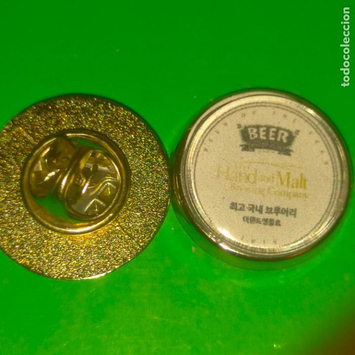 Pins de colecci&oacute;n: pin redondo metal - CERVEZAS DEL MUNDO - BEBIDAS Y CERVEZAS ESPA&Ntilde;OLA O INTERNACIONAL . VER FOTO