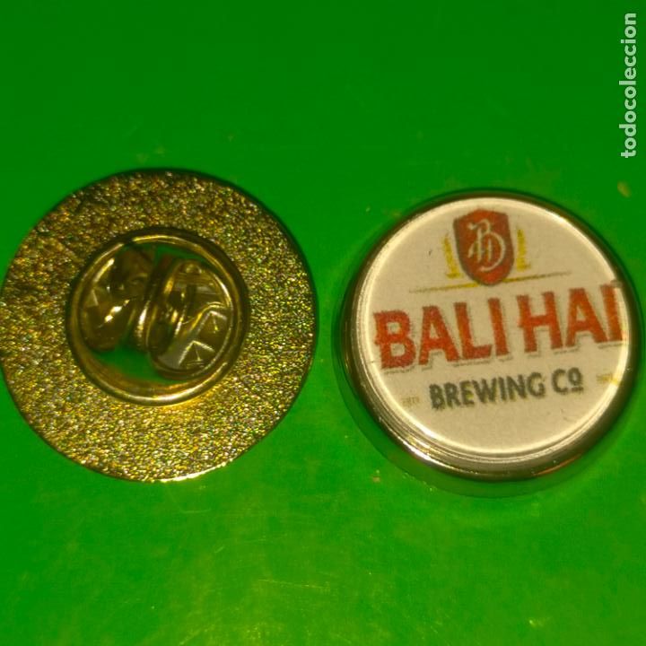 Collection pins: pin redondo metal - CERVEZAS DEL MUNDO - BEBIDAS Y CERVEZAS ESPA&Ntilde;OLA O INTERNACIONAL . VER FOTO