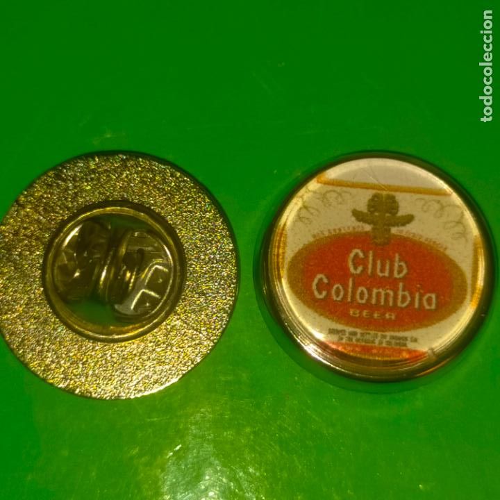 Collection pins: pin redondo metal - CERVEZAS DEL MUNDO - BEBIDAS Y CERVEZAS ESPA&Ntilde;OLA O INTERNACIONAL . VER FOTO