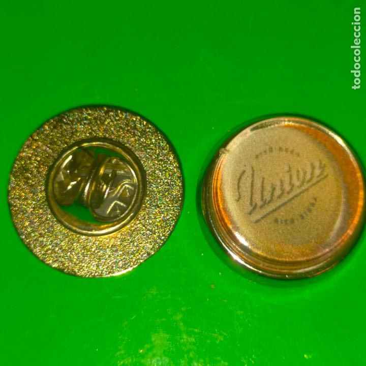 Collection pins: pin redondo metal - CERVEZAS DEL MUNDO - BEBIDAS Y CERVEZAS ESPA&Ntilde;OLA O INTERNACIONAL . VER FOTO