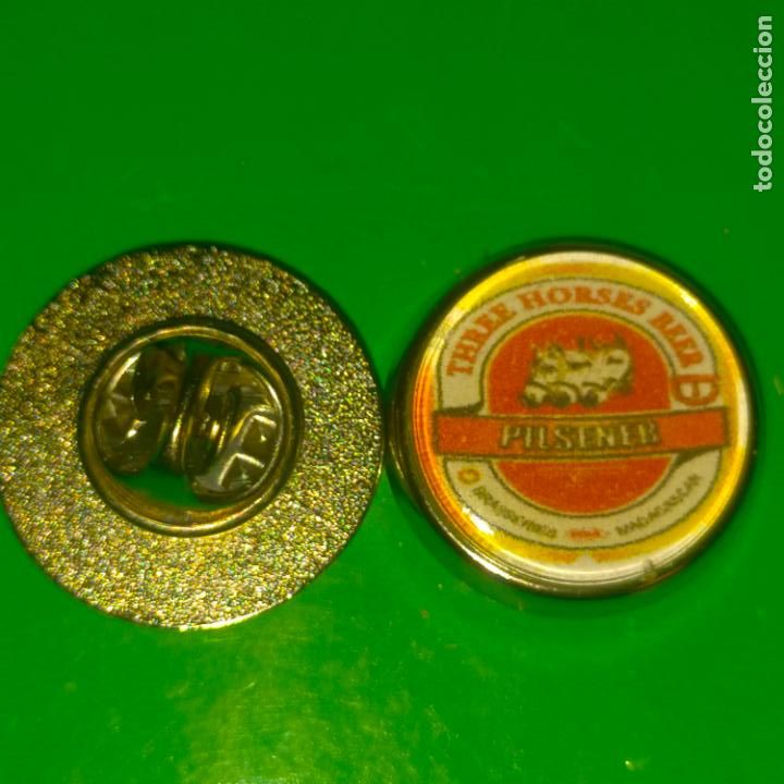 Sammlung von Pins: pin redondo metal - CERVEZAS DEL MUNDO - BEBIDAS Y CERVEZAS ESPA&Ntilde;OLA O INTERNACIONAL . VER FOTO