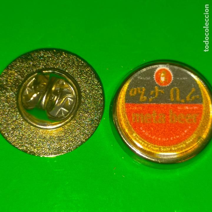 Pins de cole&ccedil;&atilde;o: pin redondo metal - CERVEZAS DEL MUNDO - BEBIDAS Y CERVEZAS ESPA&Ntilde;OLA O INTERNACIONAL . VER FOTO