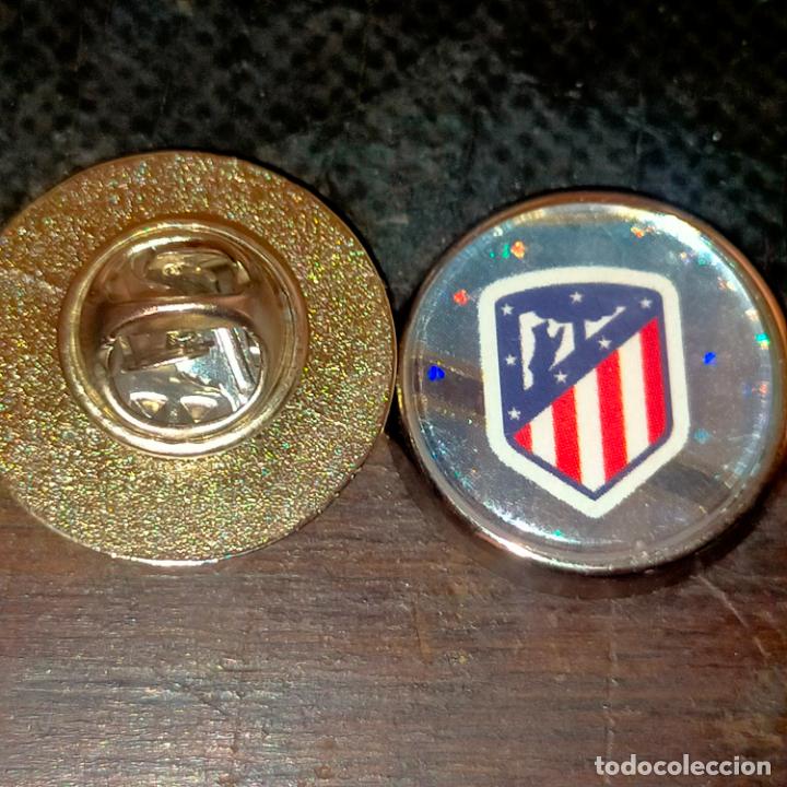 Pins e Spille di collezione: PIN REDONDO METAL - FUTBOL CLUB JUGADOR EQUIPO - ATLETICO DE MADRID