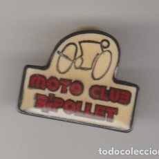 Pins de colección: PIN MOTO CLUB RIPOLLET. Lote 400899649