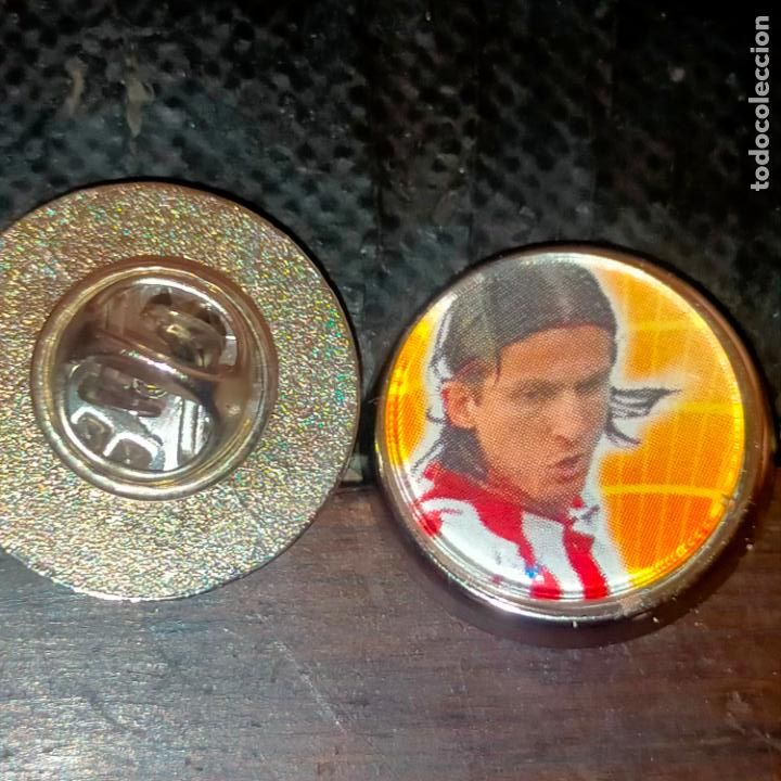 Pins e Spille di collezione: PIN REDONDO METAL - FUTBOL CLUB JUGADOR EQUIPO - ATLETICO DE MADRID