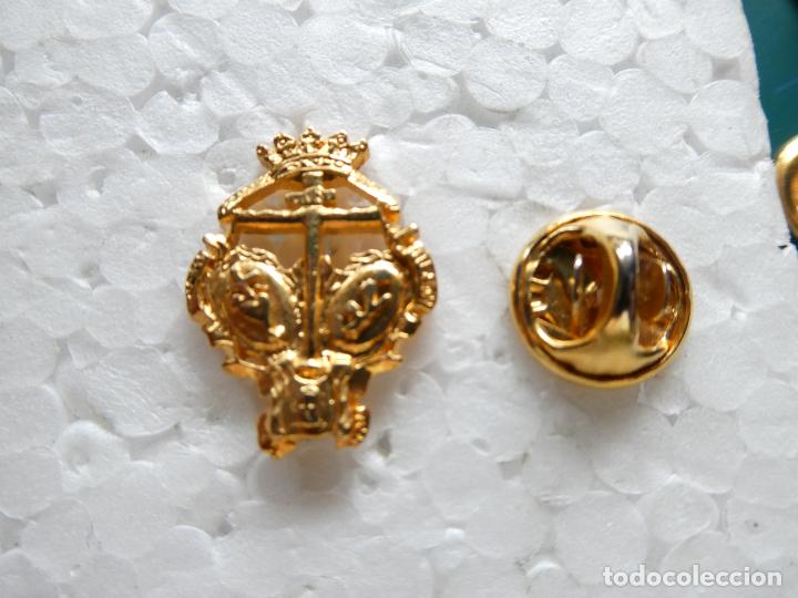 Pins de colecci&oacute;n: PIN RELIGIOSO SEMANA SANTA DE M&Aacute;LAGA. SALUTACI&Oacute;N. HER&Aacute;LDICA COFRAD&Iacute;AS HERMANDADES DE PASI&Oacute;N