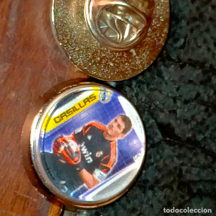 Sammlung von Pins: PIN REDONDO METAL - FUTBOL CLUB JUGADOR EQUIPO - f&uacute;tbol real Madrid