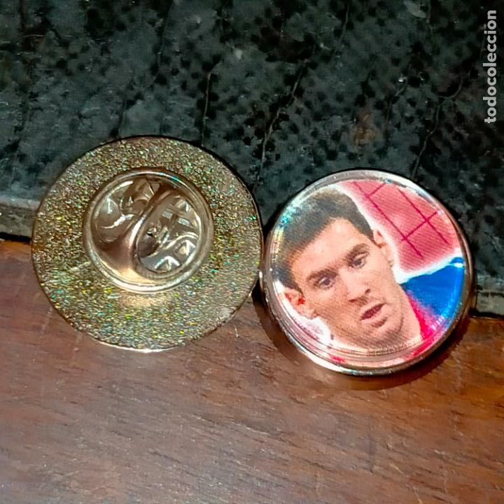 Pins de cole&ccedil;&atilde;o: PIN REDONDO METAL - FUTBOL CLUB JUGADOR EQUIPO - f&uacute;tbol club Barcelona Messi