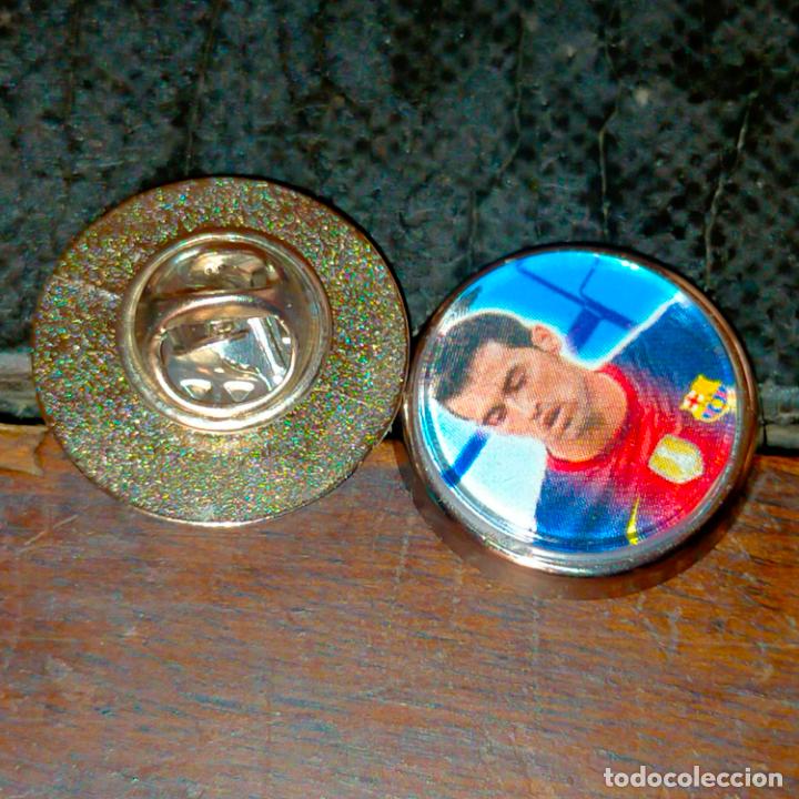 Sammlung von Pins: PIN REDONDO METAL - FUTBOL CLUB JUGADOR EQUIPO - f&uacute;tbol club Barcelona
