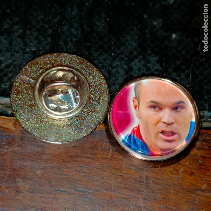Pins de cole&ccedil;&atilde;o: PIN REDONDO METAL - FUTBOL CLUB JUGADOR EQUIPO - f&uacute;tbol club Barcelona