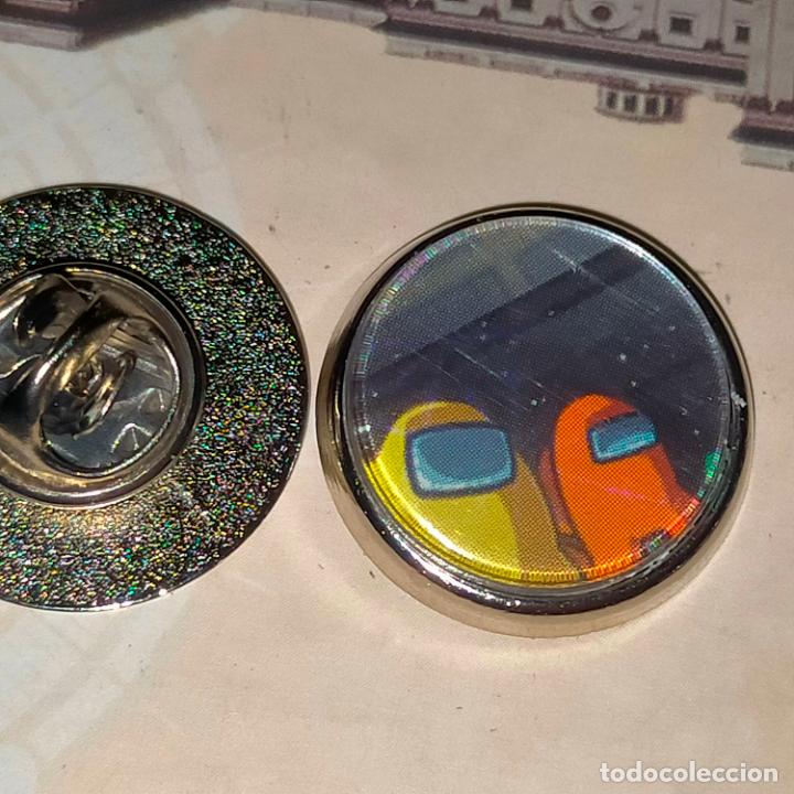 Sammlung von Pins: pin redondo metal - AMONG US PERSONAJES ATAQUES ....