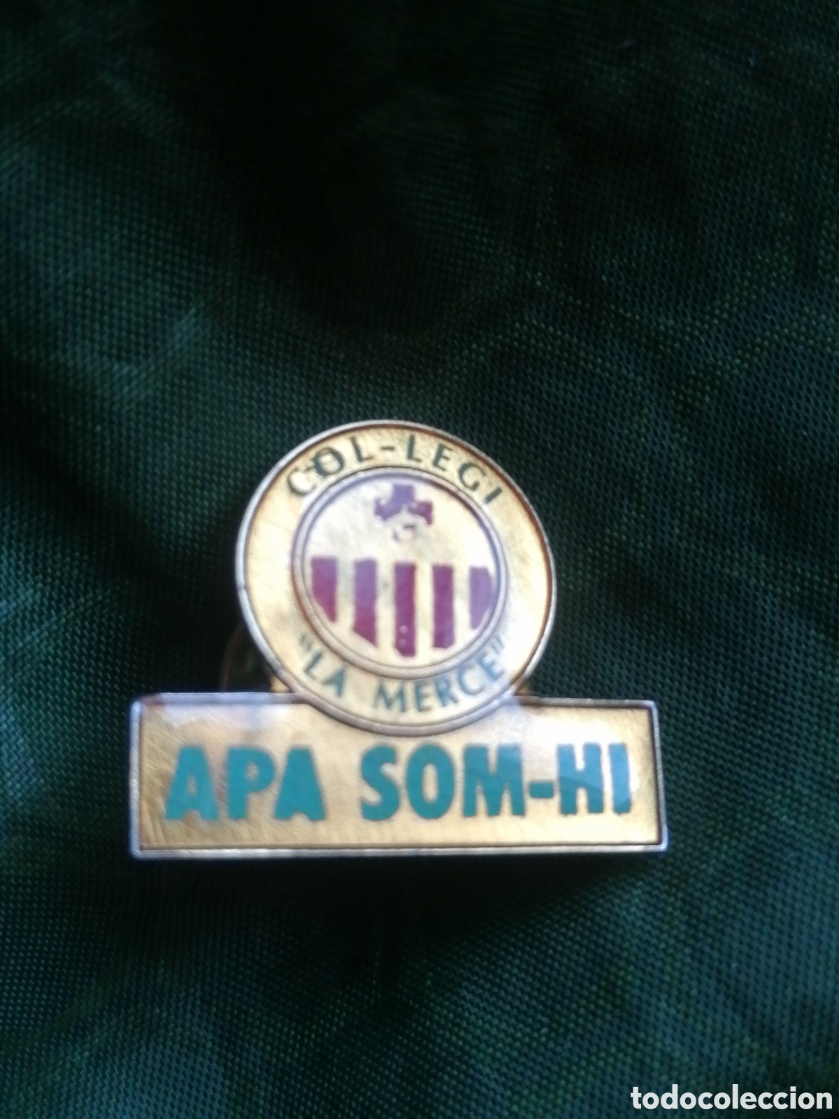 Pin's de collection: Pin col.legi la Merc&eacute; apa som-hi escuela colegio