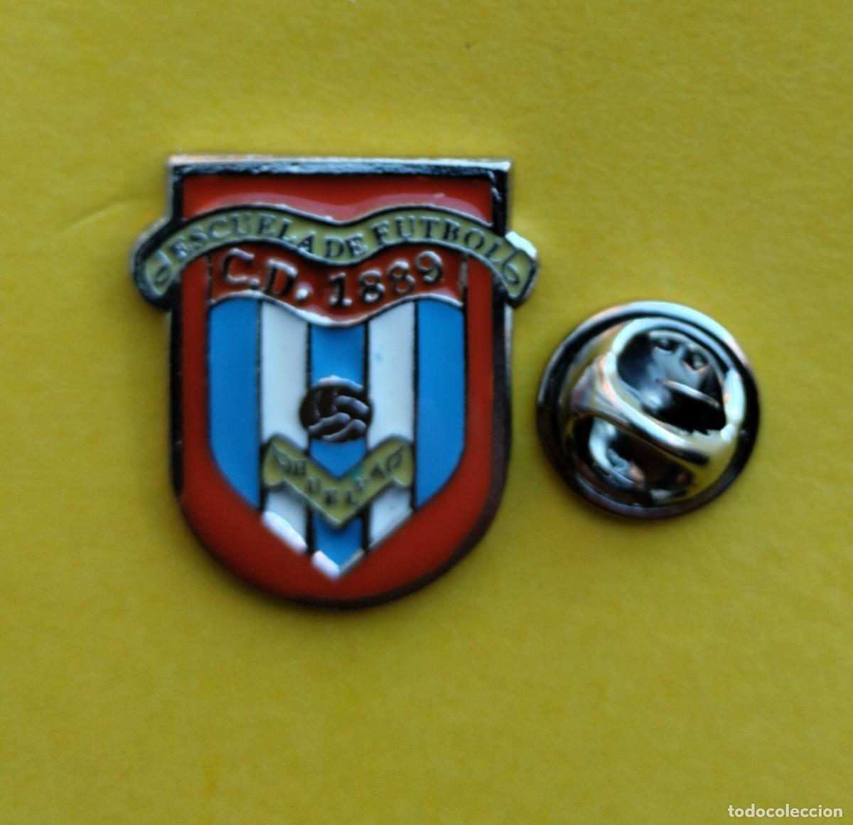 Pins de colecci&oacute;n: PIN FUTBOL - ESMALTADO - C.D. 1889 FUTBOL BASE - HUELVA