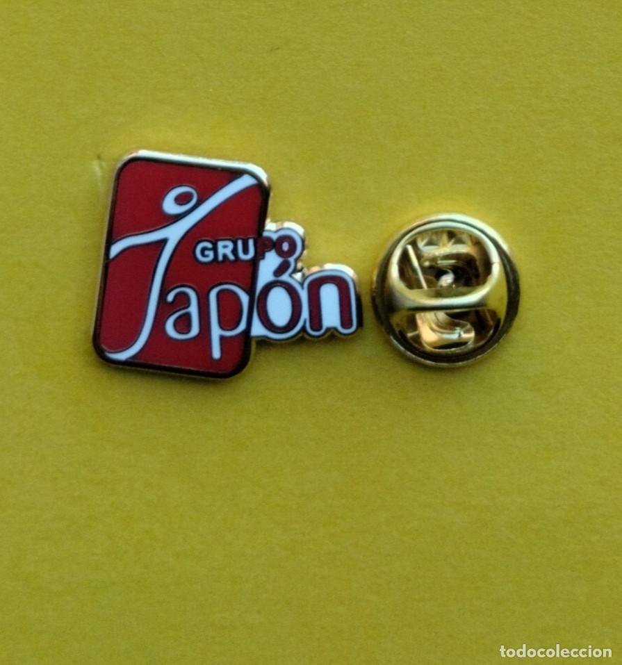 Pins de colecci&oacute;n: PIN FUTBOL - ESMALTADO - GRUPO JAPON SPORT - HUELVA