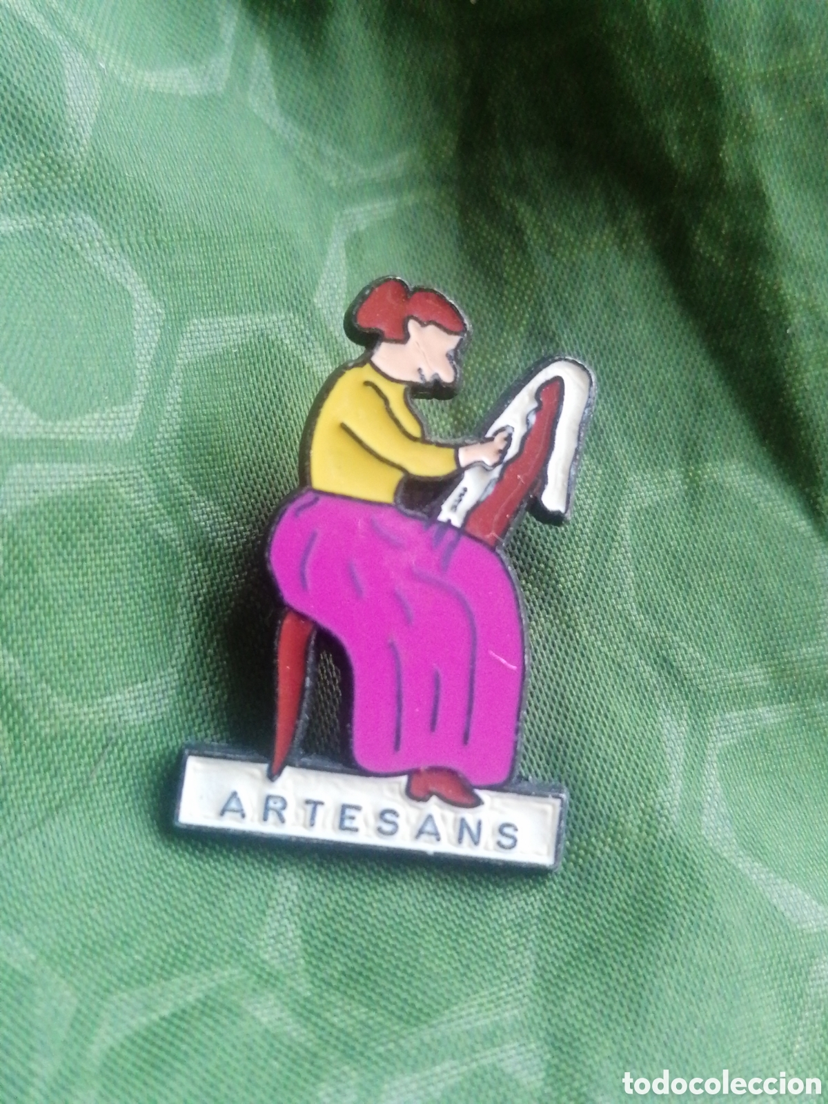 Pins de cole&ccedil;&atilde;o: Pin puntaire bolillos artesans