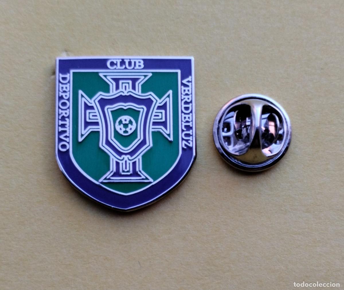 Pins de colecci&oacute;n: PIN FUTBOL - ESMALTADO - C.D. VERDELUZ - HUELVA