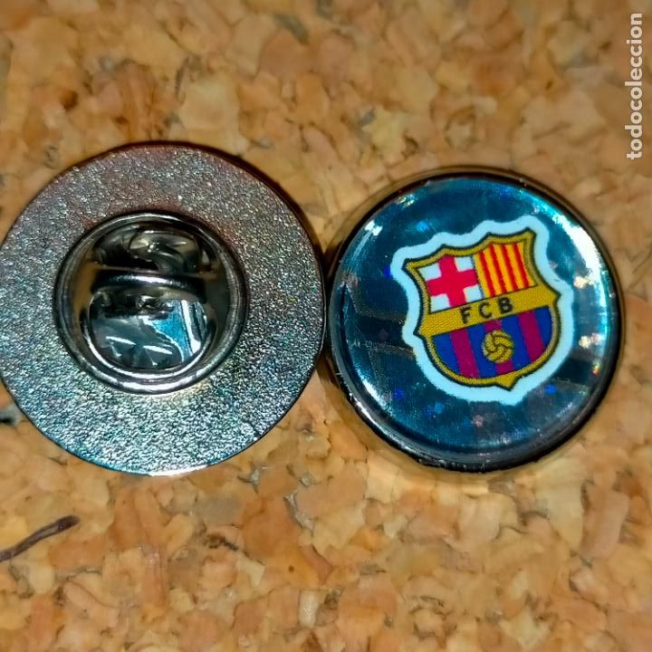 Sammlung von Pins: PIN REDONDO METAL - FUTBOL CLUB jugador equipo f&uacute;tbol club Barcelona alineaci&oacute;n