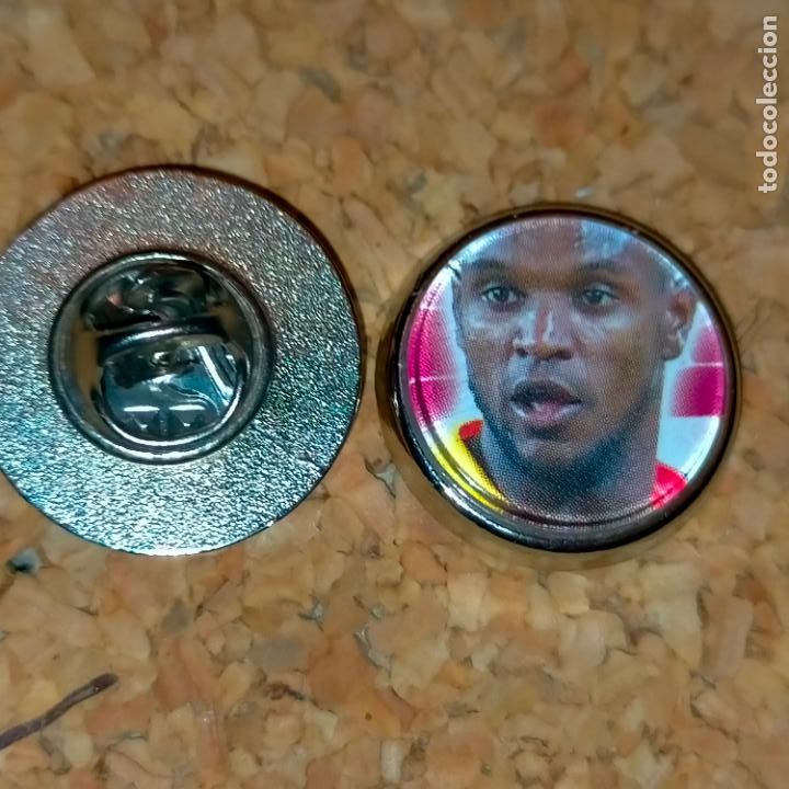 Pins e Spille di collezione: PIN REDONDO METAL - FUTBOL CLUB jugador equipo f&uacute;tbol club Barcelona alineaci&oacute;n